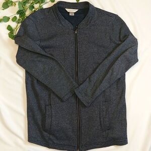 Christopher and Banks Women's Stripe Jacket - Size PL